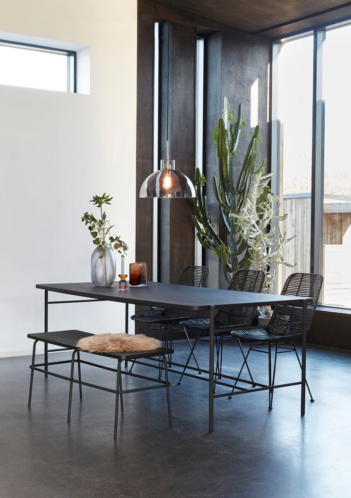 HUBSCH - Ash bank - Zwart