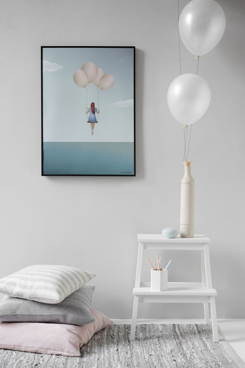 VISSEVASSE - poster BALLOON DREAM  30 x 40