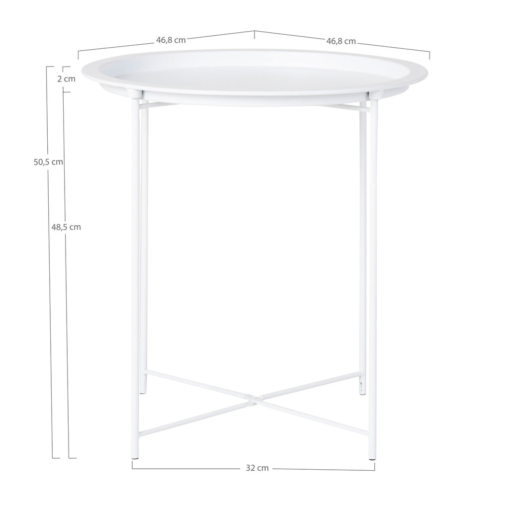 HOUSE NORDIC -Bastia bijzettafel - wit