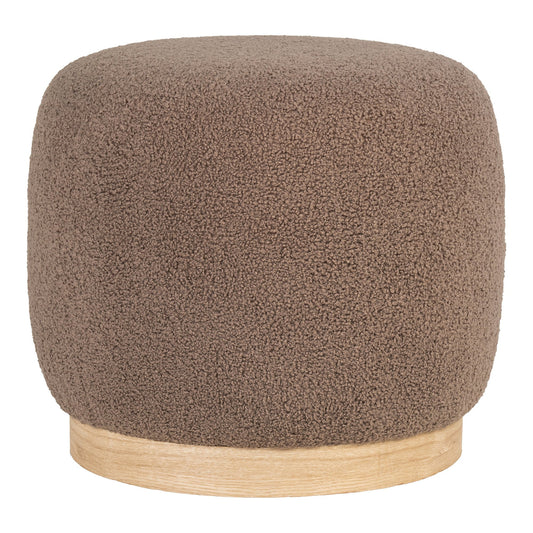 HOUSE NORDIC - Belfort poef - bouclé/teddy bruin