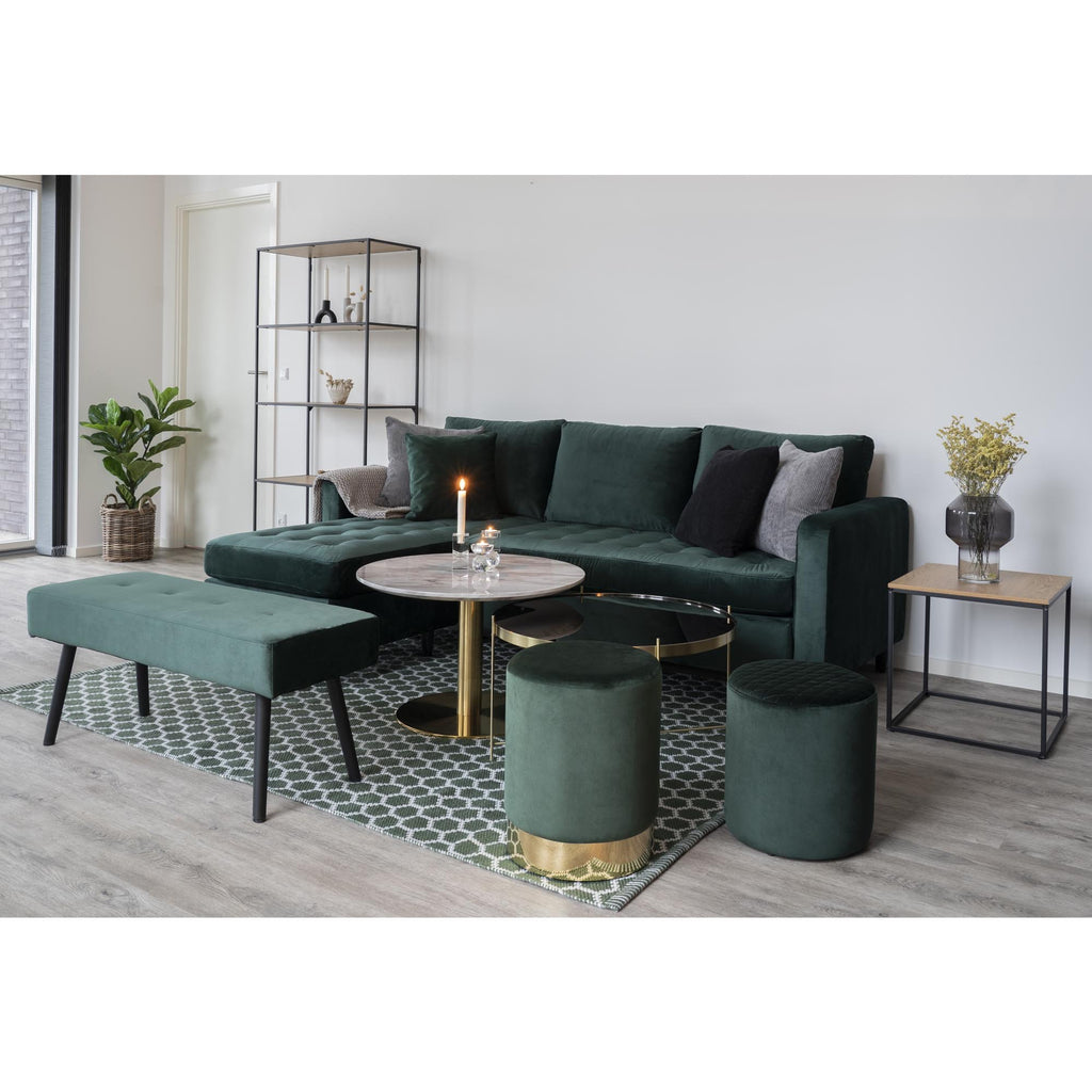 HOUSE NORDIC - salontafel marmerlook/koper