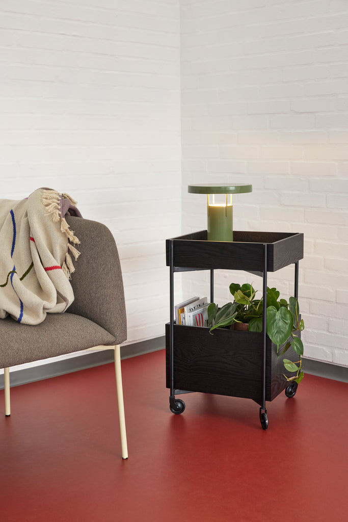 HUBSCH - Eyrie loungestoel/fauteuil - Bruin