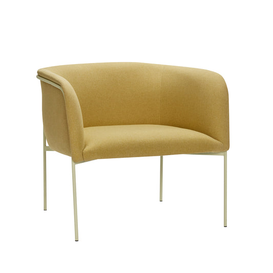 HUBSCH - Eyrie loungestoel/fauteuil - geel