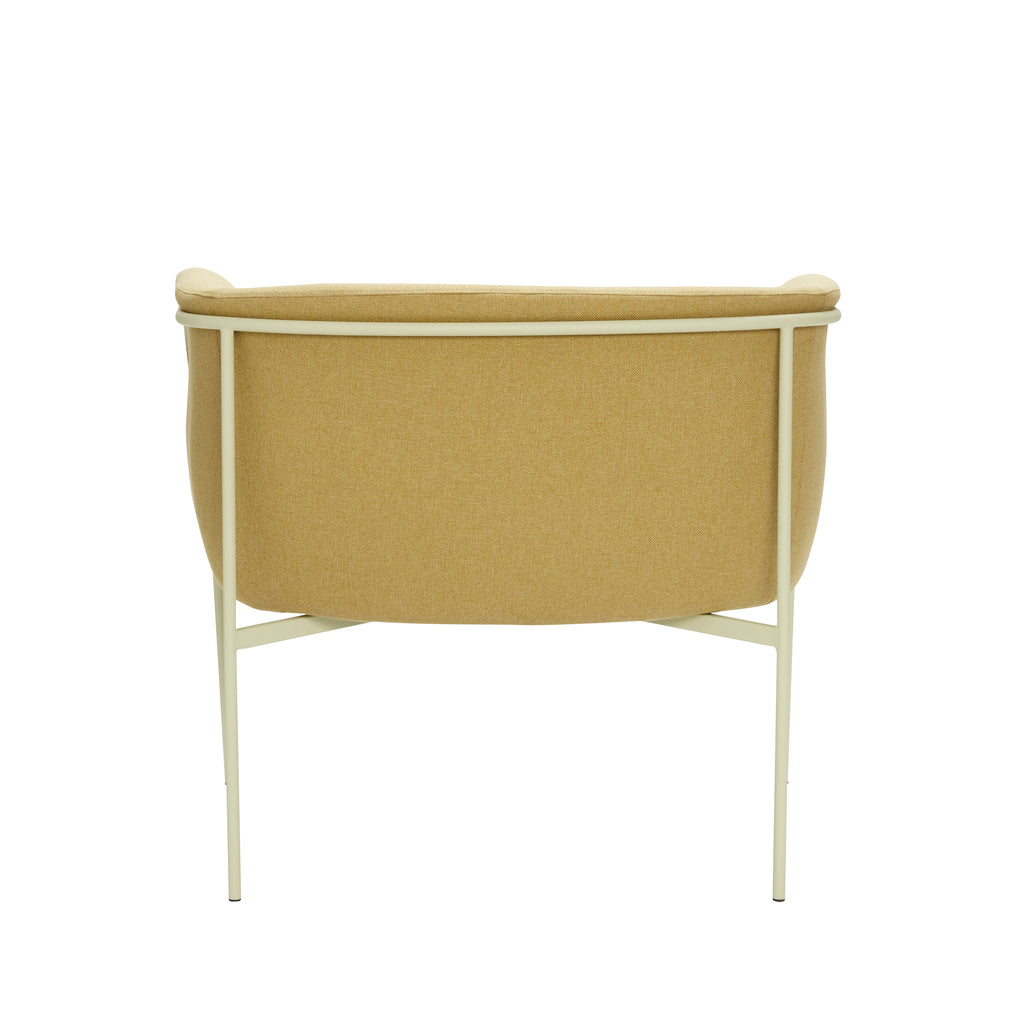 HUBSCH - Eyrie loungestoel/fauteuil - geel