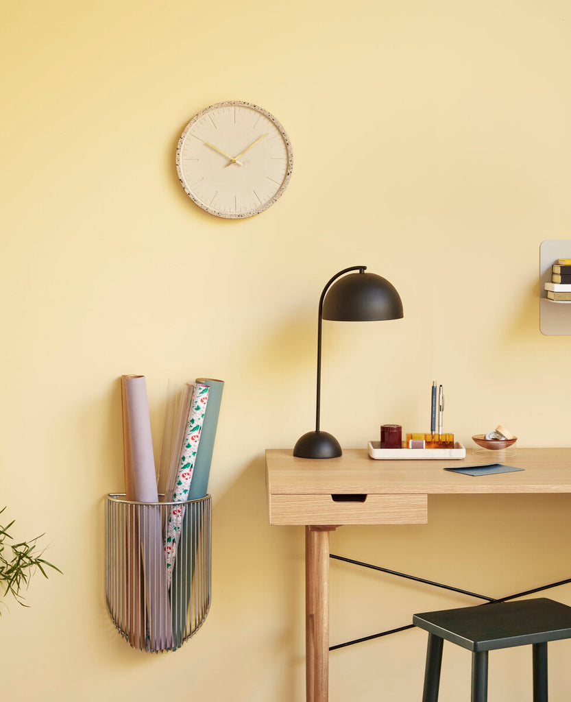 HUBSCH - Form tafellamp - Zwart
