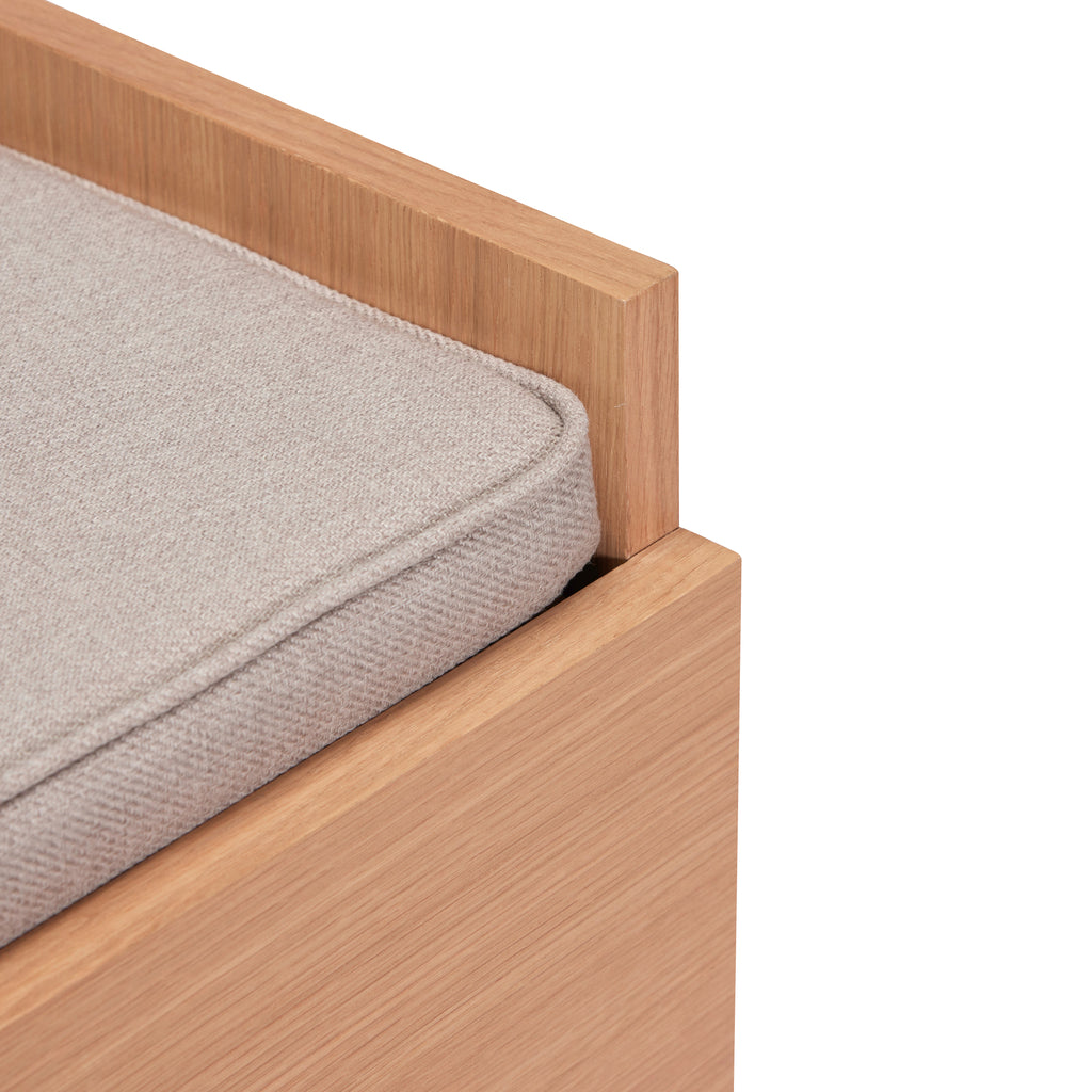 HUBSCH - Forma bank - zand/naturel