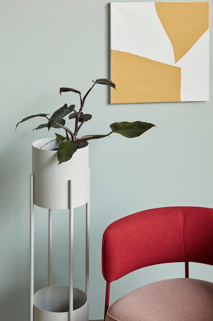 HUBSCH - Iris planten standaard - Lichtgrijs
