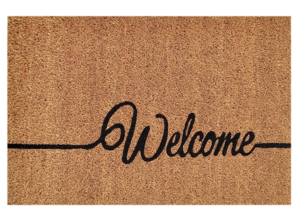 'Welcome' - kokosmat/deurmat