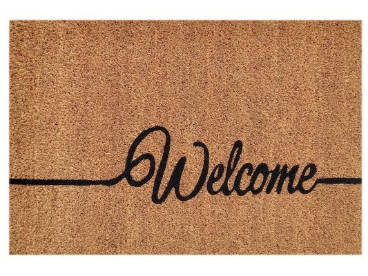 'Welcome' - kokosmat/deurmat