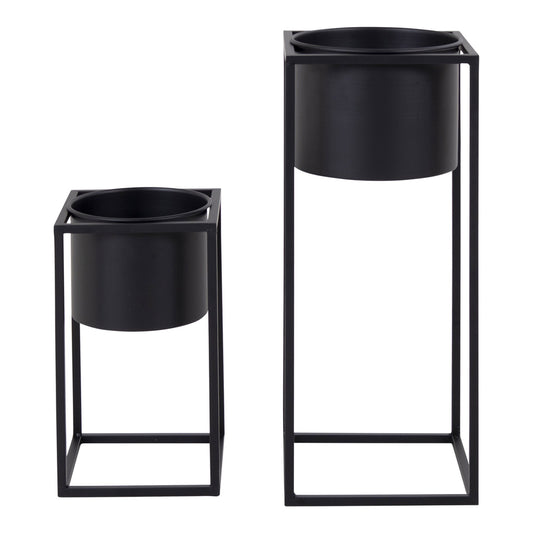 HOUSE NORDIC - Marla bloempotten set - zwart