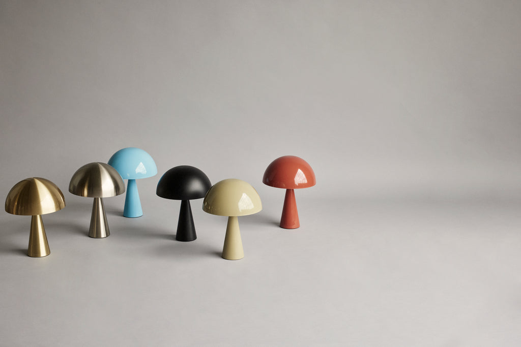 HUBSCH - Mush tafellamp Mini - Rood