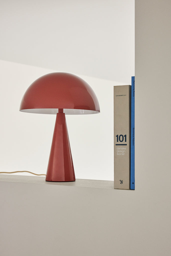 HUBSCH - Mush tafellamp Mini - Rood