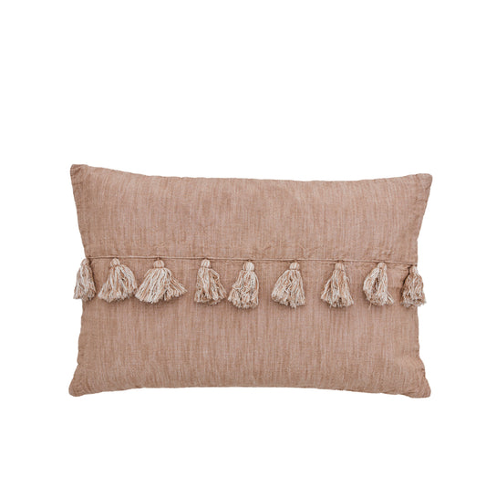 LENE BJERRE - Felinia kussen 60x40 cm - golden brown