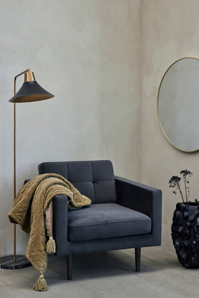 LENE BJERRE - Hallia spiegel 80 cm - light gold