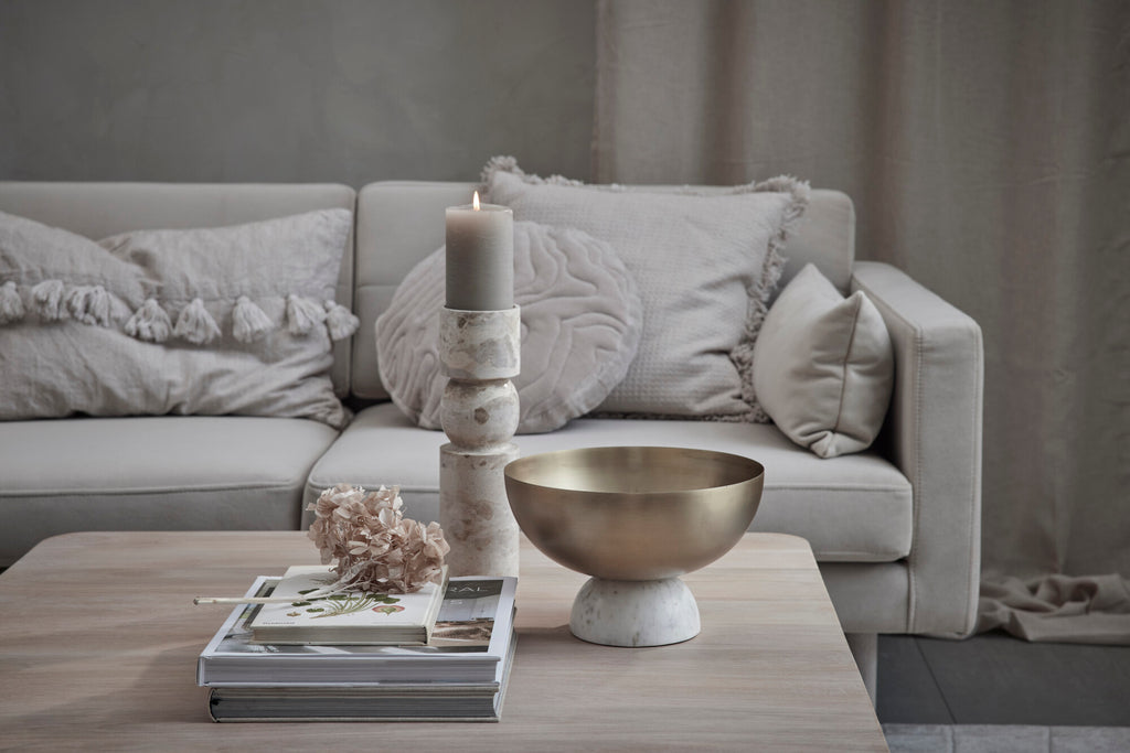 LENE BJERRE - Ellie salontafel 40x90 cm - White wash