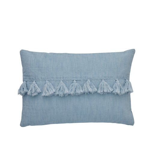 LENE BJERRE - Felinia kussen 60x40 - blauw
