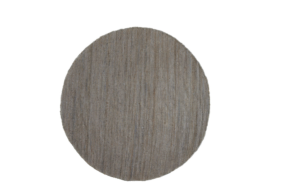 LENE BJERRE - Strissie jute tapijt-180cm-grijs