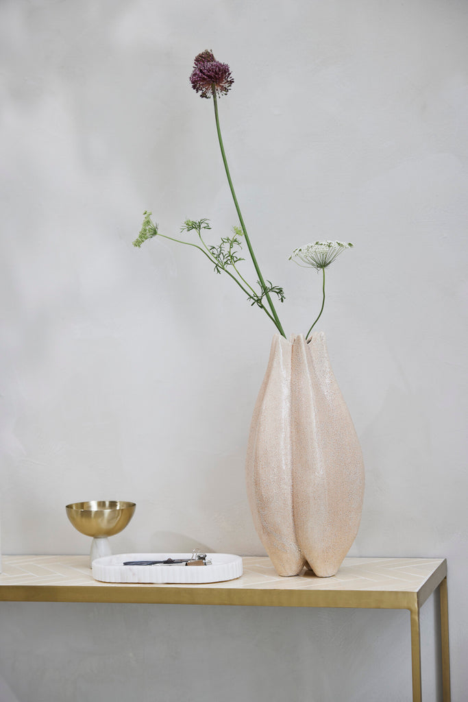 LENE BJERRE - Valona vaas H40.5cm - linnen