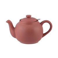 PLINT - Retro theepot met zeef - Terracotta Rose (0,9L)