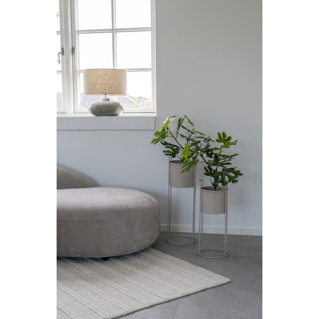 House Nordic - Rabo bloemenstandaard- sand - set van 2