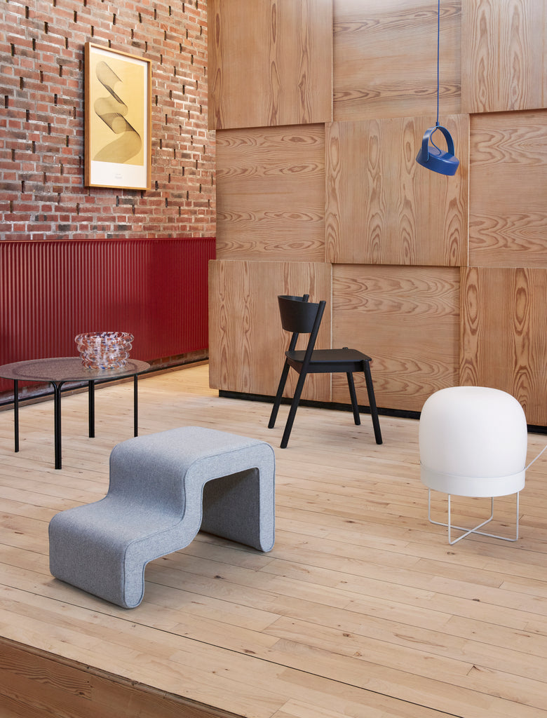 HUBSCH - Snowy vloerlamp - wit