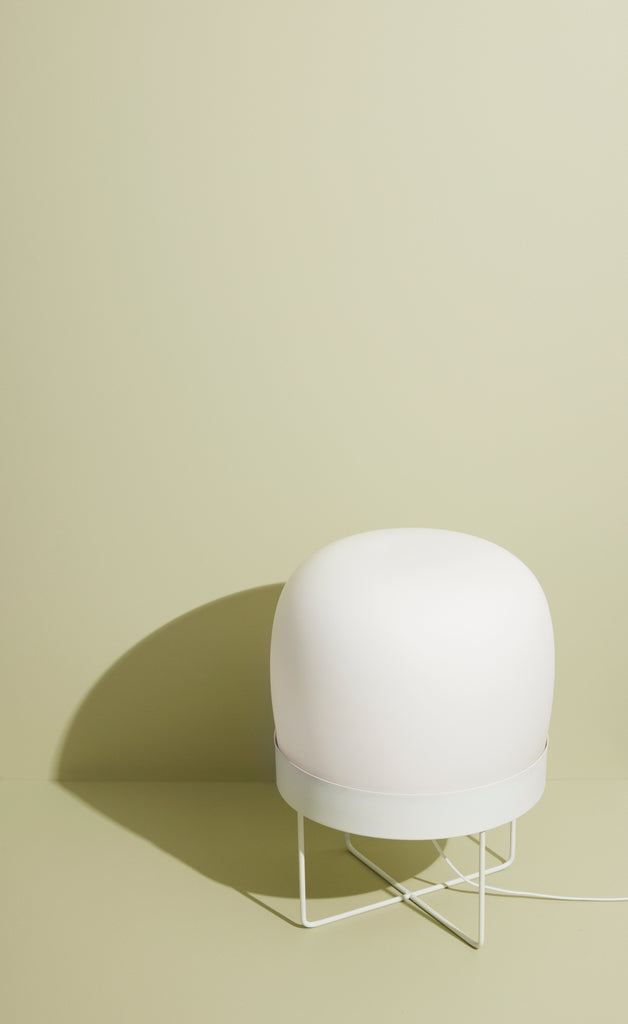 HUBSCH - Snowy vloerlamp - wit