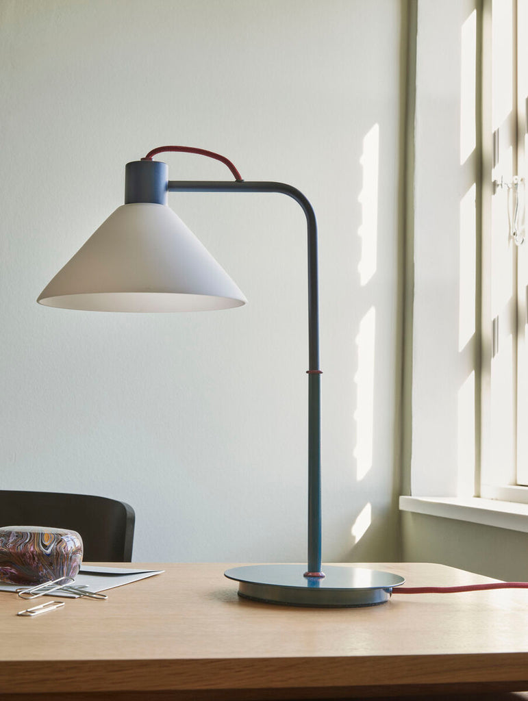 HUBSCH - Spot tafellamp - Blauw
