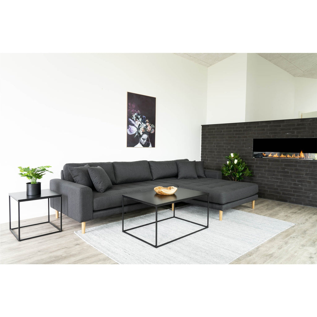 HOUSE NORDIC - Vita salontafel zwart