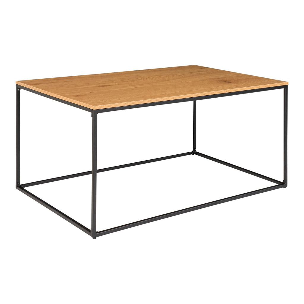House Nordic - Vita salontafel - zwart/eik
