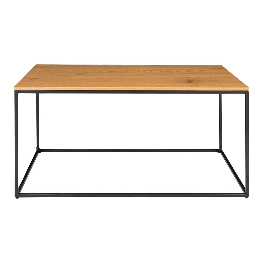 House Nordic - Vita salontafel - zwart/eik