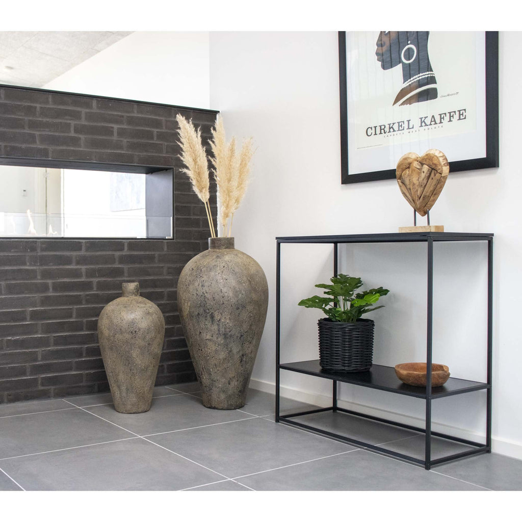 HOUSE NORDIC - Vita console tafel - zwart