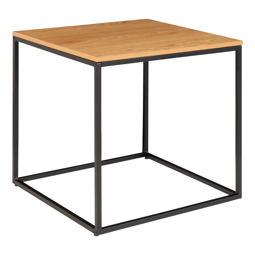 HOUSE NORDIC - Vita bijzettafel -  zwart/eik
