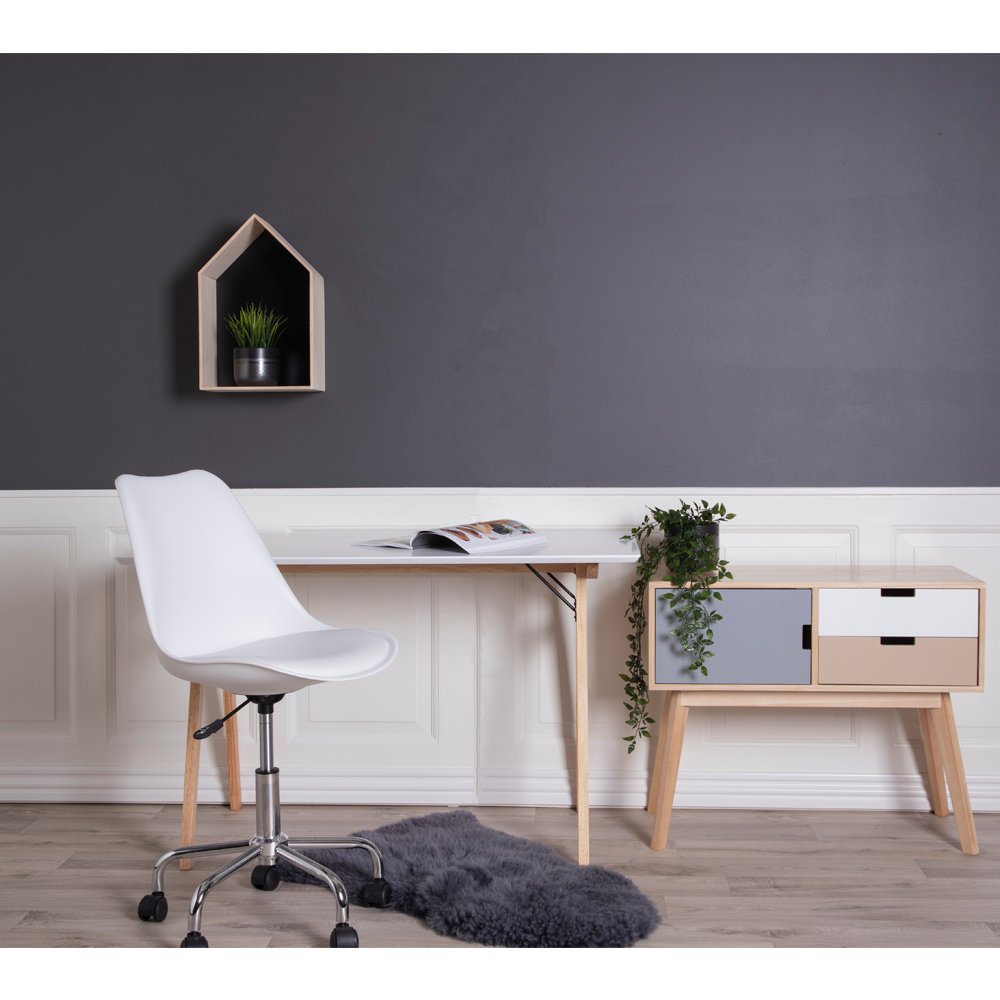 HOUSE NORDIC - Vojens bureau - wit/naturel
