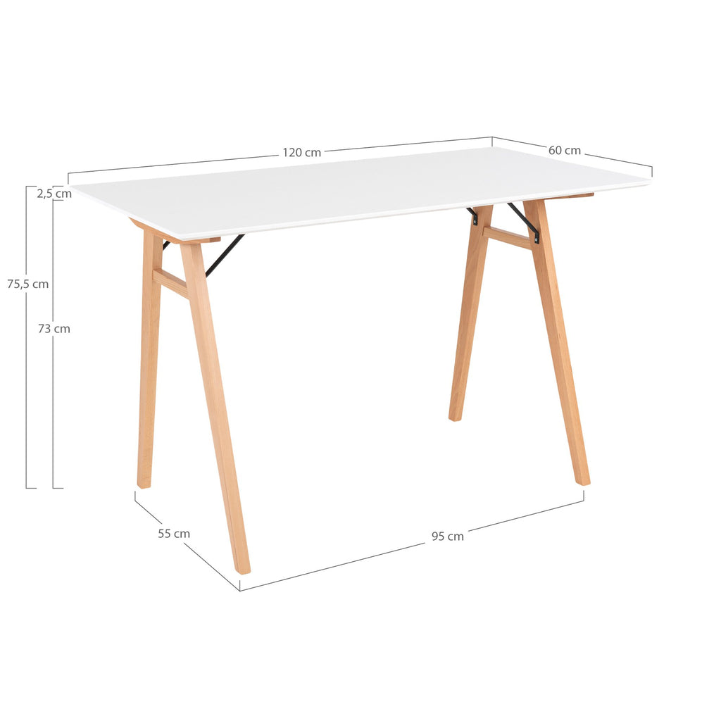 HOUSE NORDIC - Vojens bureau - wit/naturel
